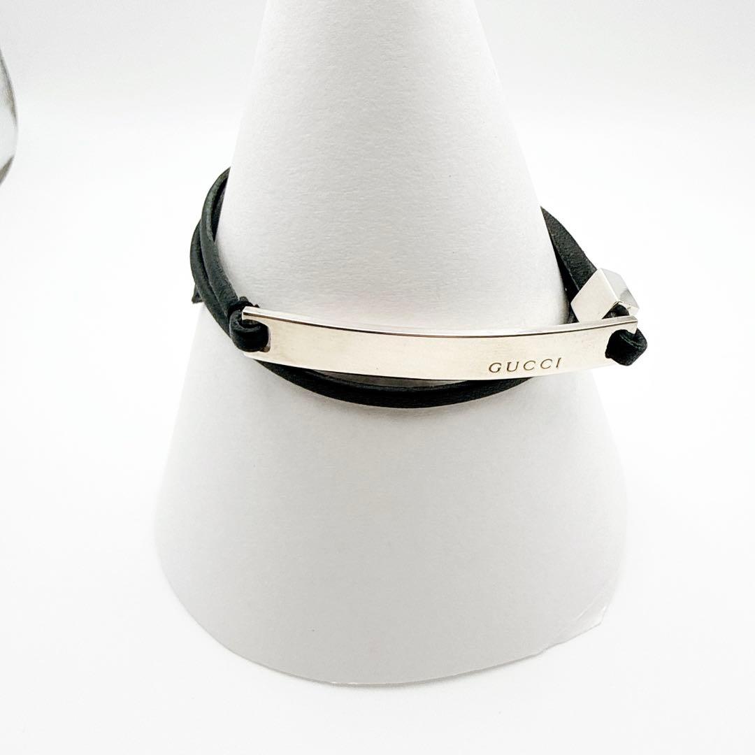 2942-10 保存箱付き✨GUCCI ブレスレット　チョーカー　ネックレス