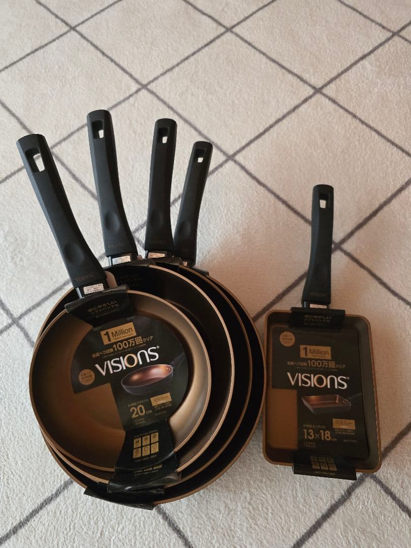 VISIONS フライパンセット 5点 セット