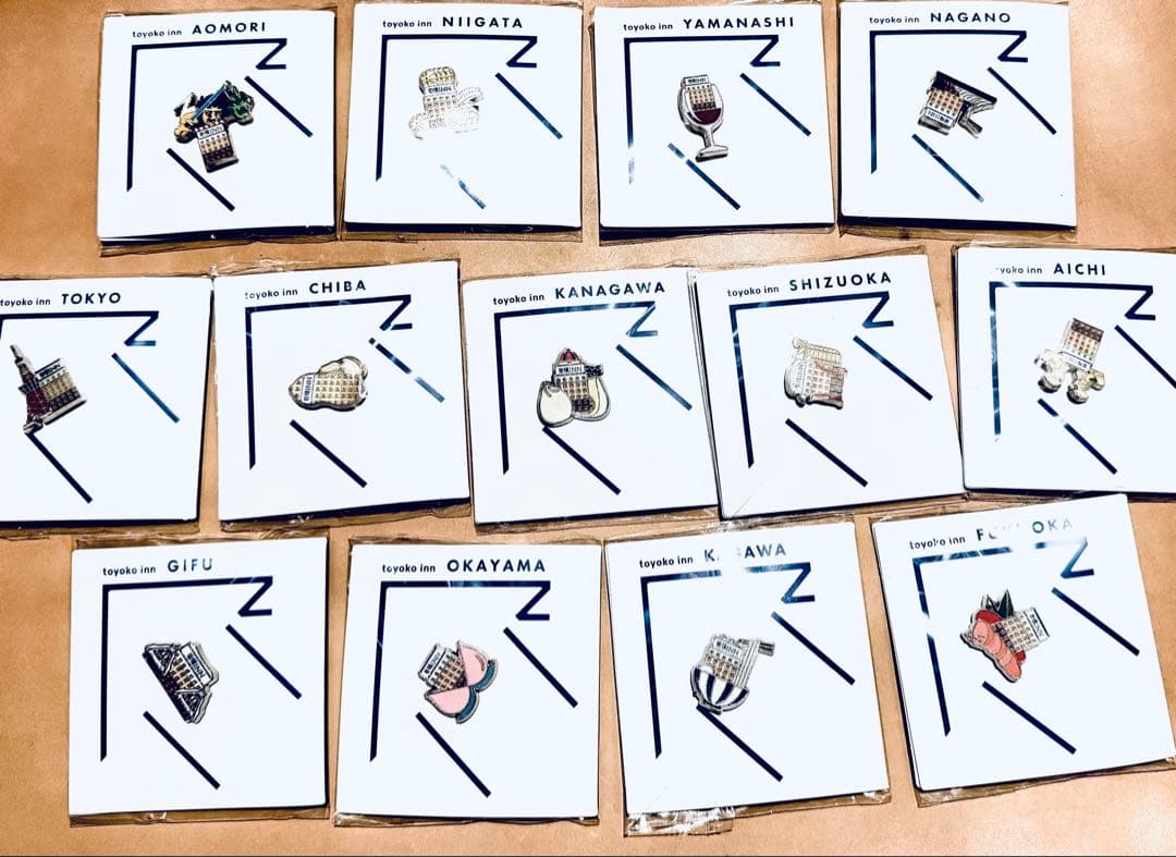 東横イン　GENKIバッジ 13種類セッ