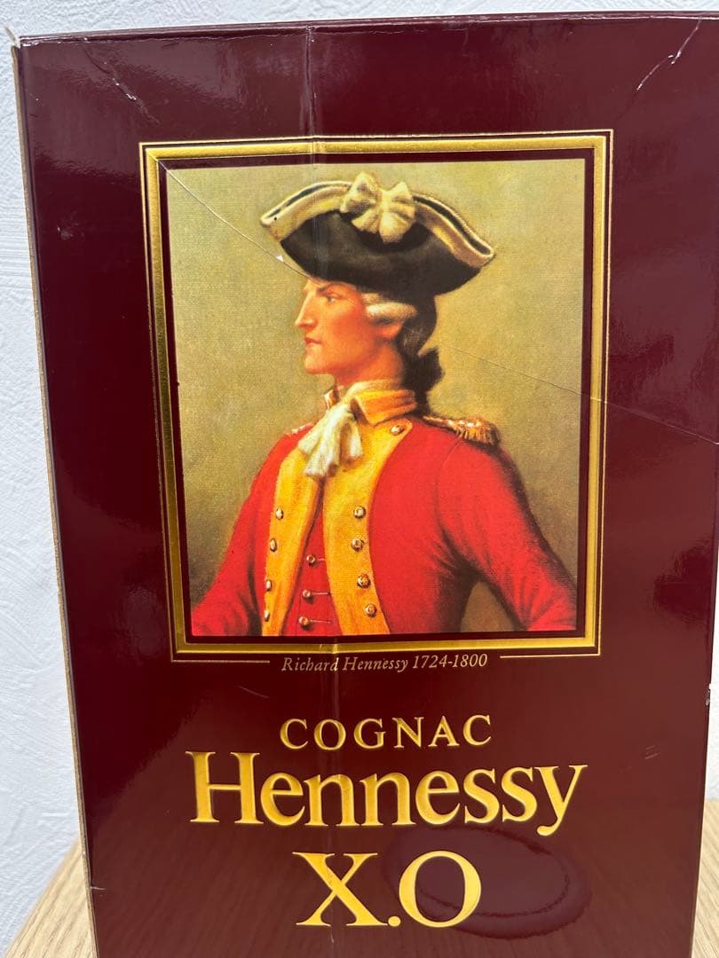 コニャック　ヘネシーXO 金キャップ　700ml 未開封