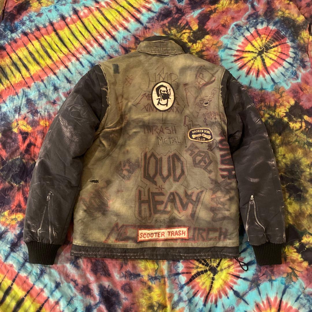 NEIGHBORHOOD ×FUCT SSDD 転写ジャケット×ベスト