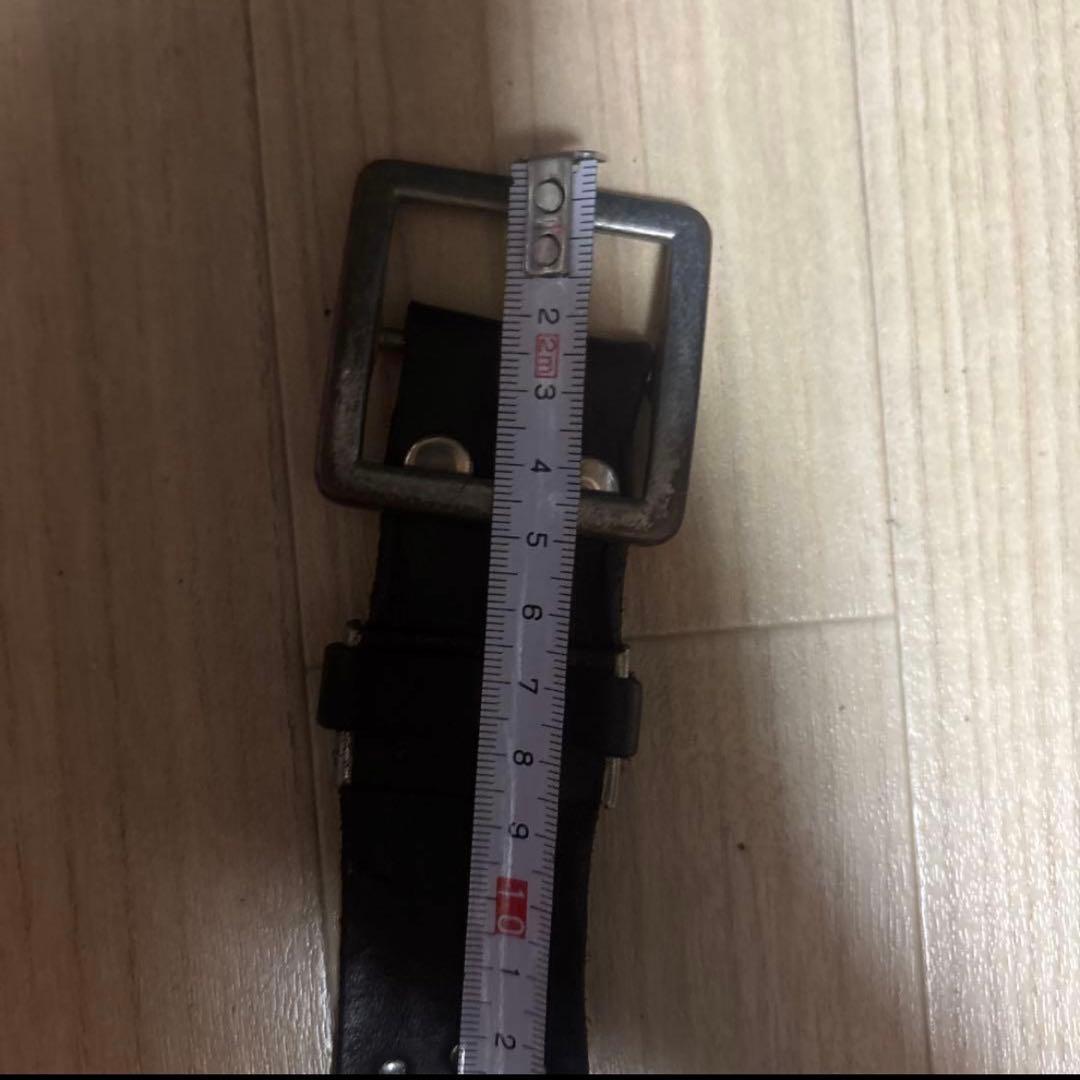 小物 vintage leather studs belt y2k HTC afb