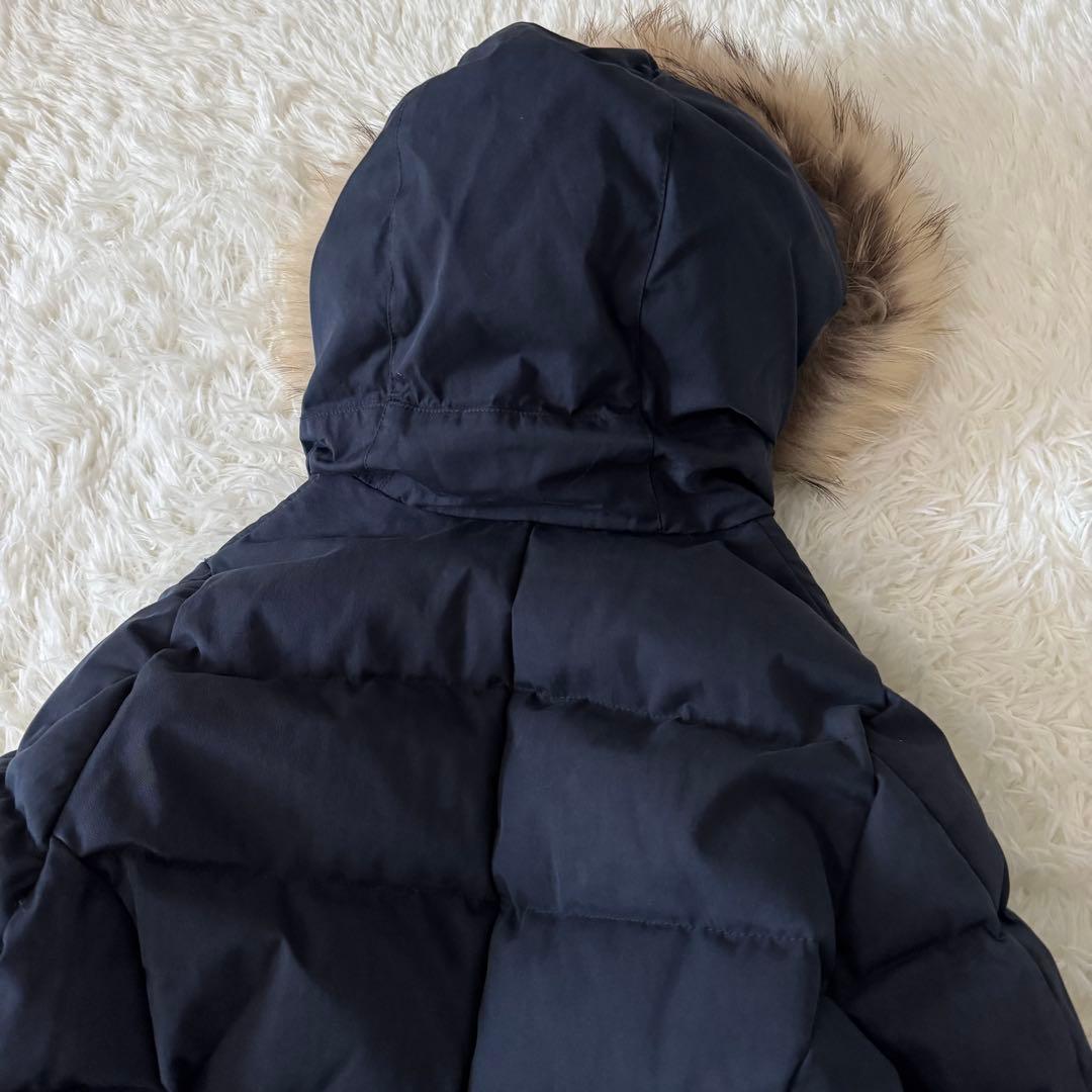 ピレネックス ダウンジャケット グルノーブル レディース 38 ラクーンファー