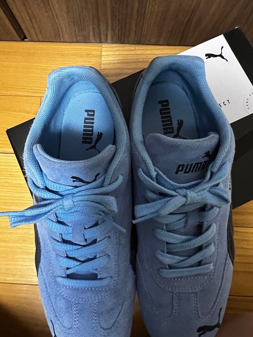 PUMA スピードキャット　スエード 水色　スニーカー