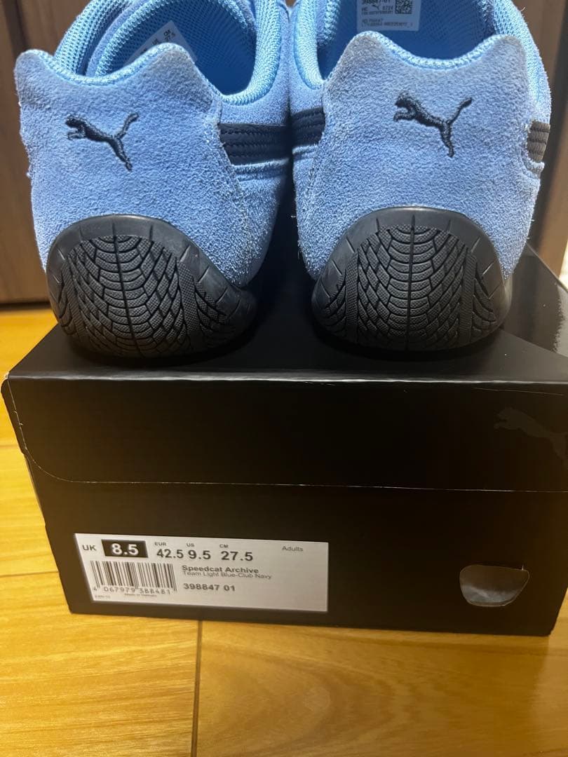 PUMA スピードキャット　スエード 水色　スニーカー