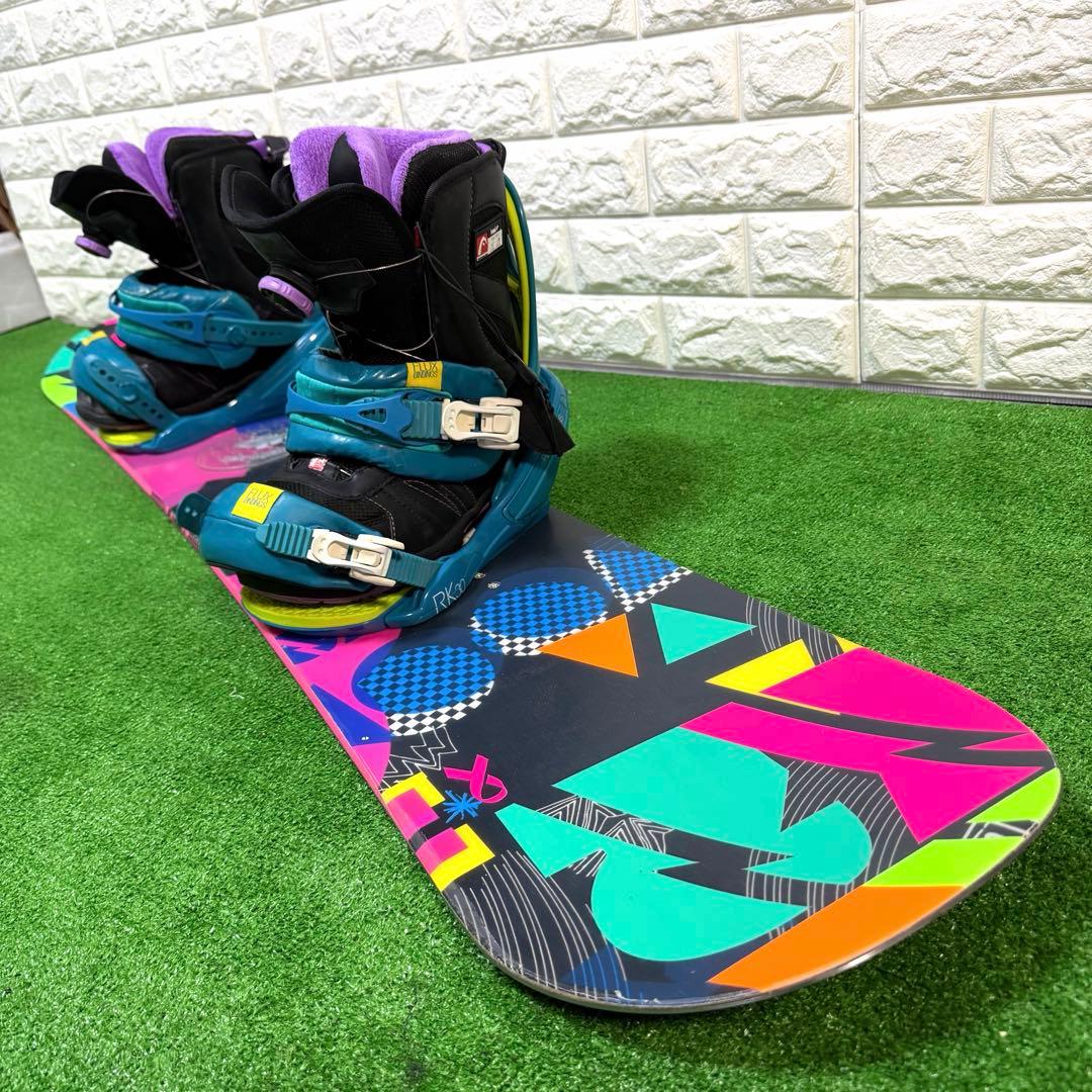 K2 スノーボード　143 ビンディング　ブーツ　エッジガード 24.5cm