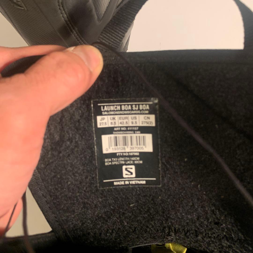 スノーボード salomon launch boa sj boa 27.5cm