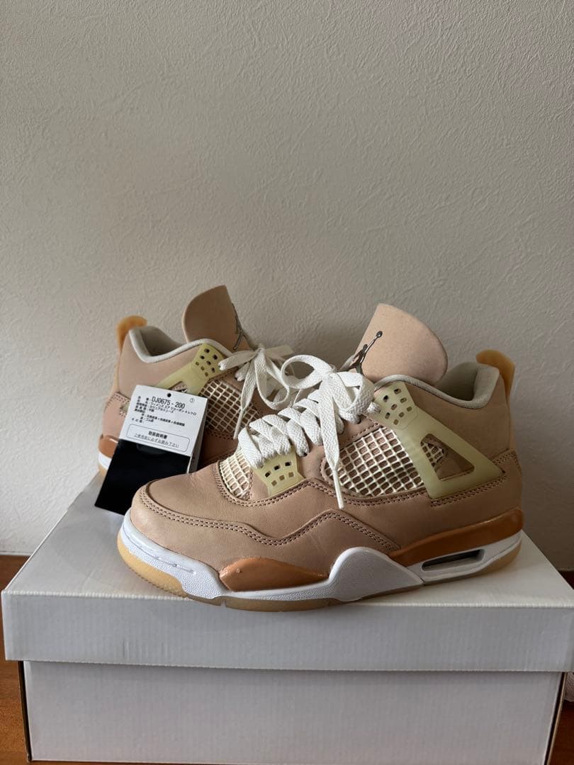 美品 NIKE AIR JORDAN 4 shimmer 22.5