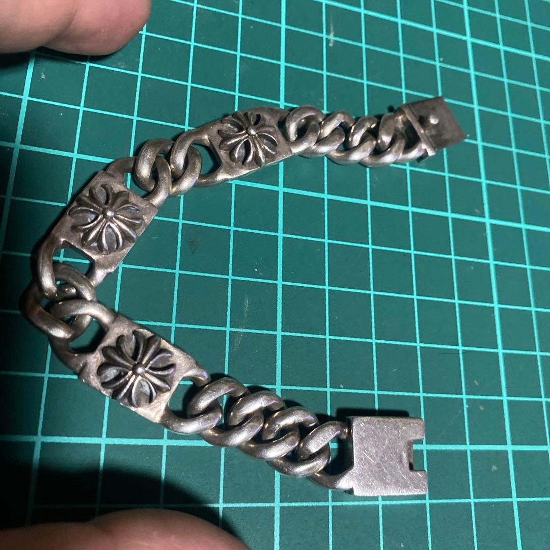 ブレスレット　925 CH クロス　リストバンド