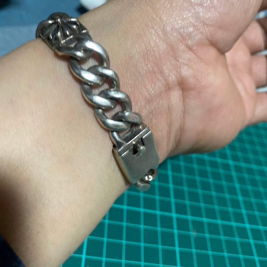 ブレスレット　925 CH クロス　リストバンド