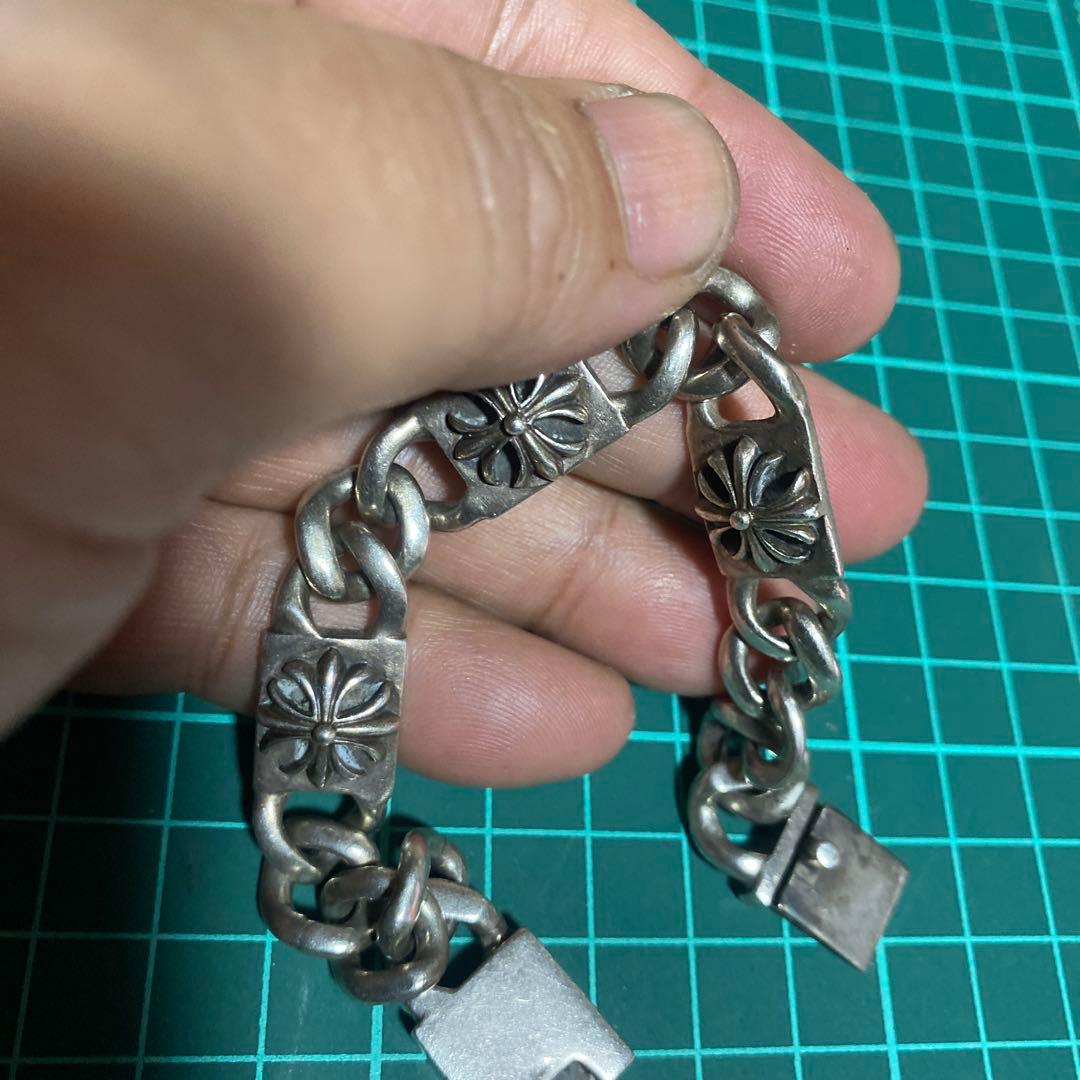 ブレスレット　925 CH クロス　リストバンド