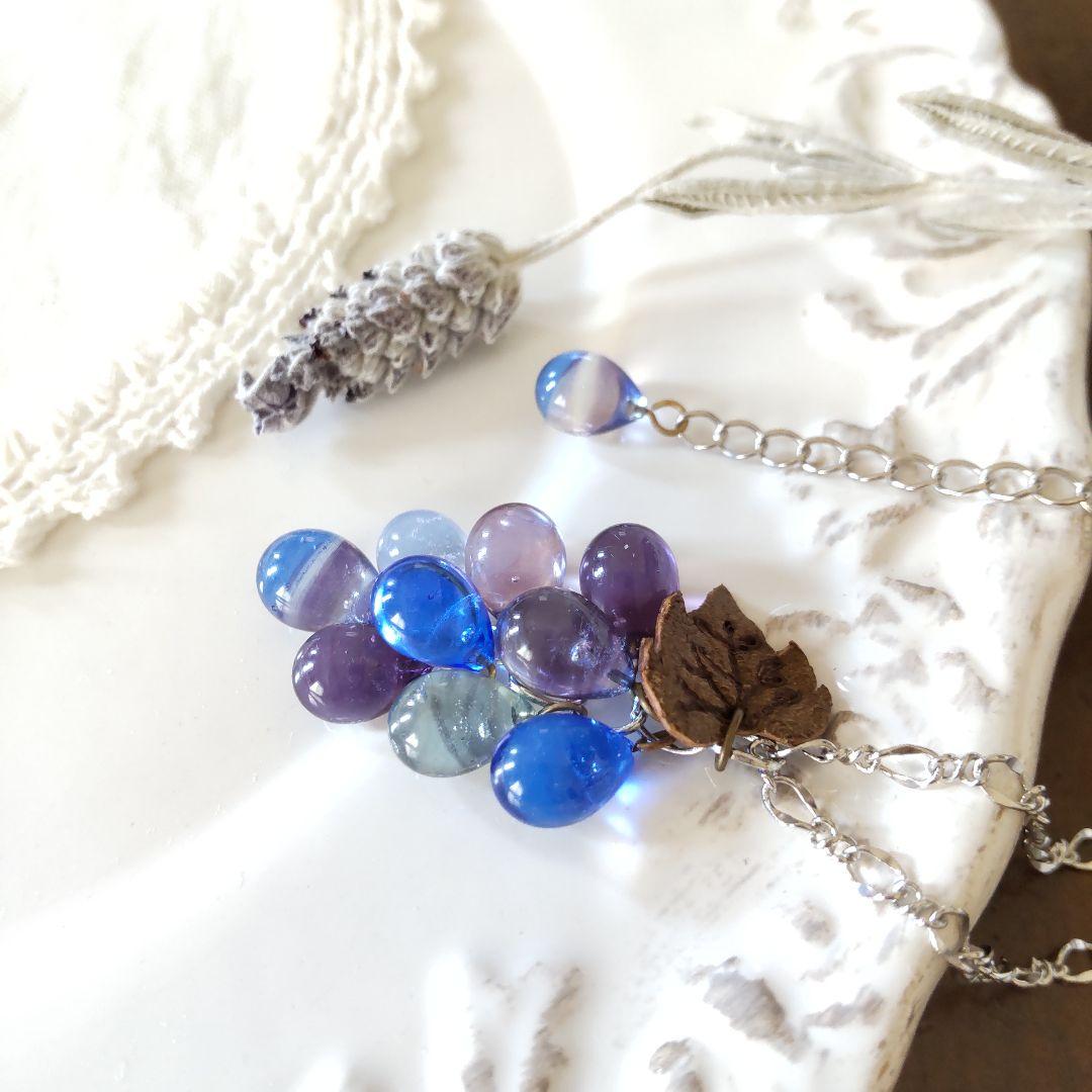 ちびさま専用◎手作りガラスのピアスとネックレス 11点おまとめ