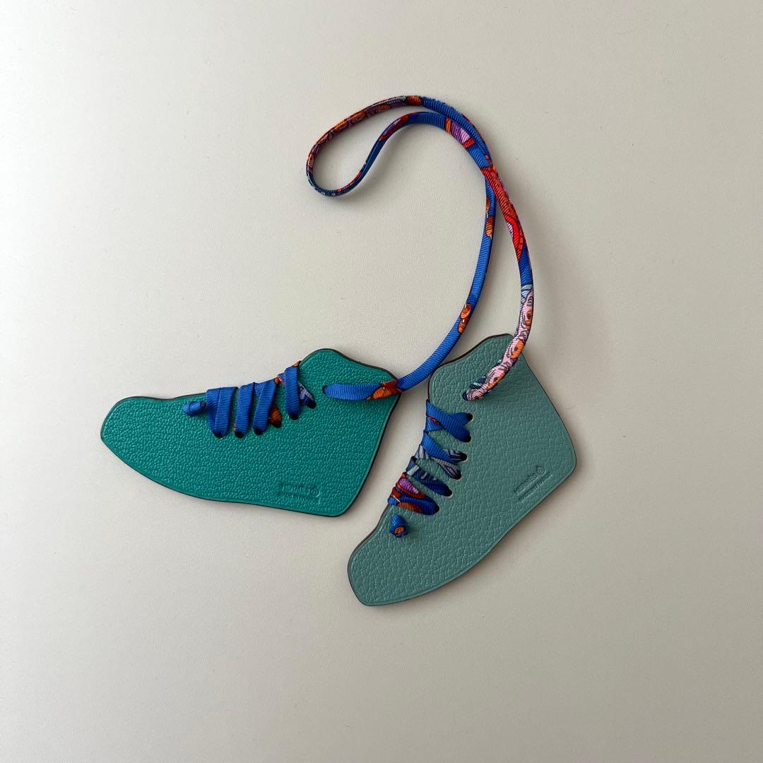 正規品　HERMES　エルメス　プティアッシュ　チャーム　シューズ靴　バスケ