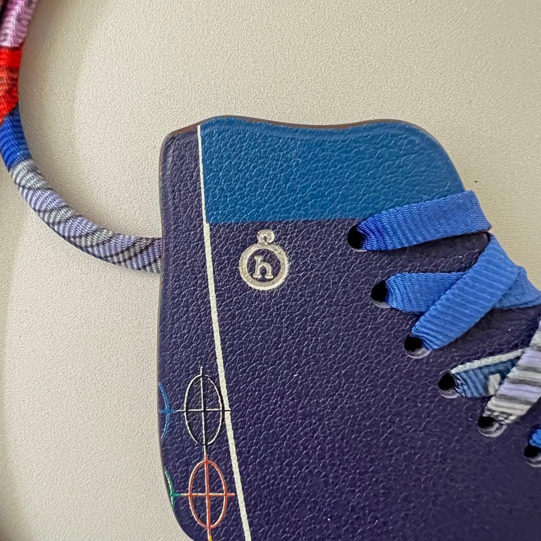正規品　HERMES　エルメス　プティアッシュ　チャーム　シューズ靴　バスケ