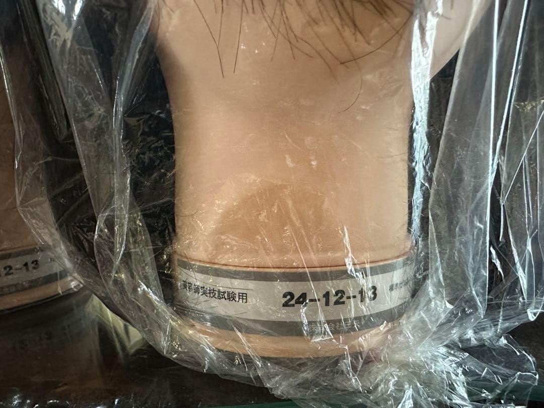 【新品・未使用】 国家試験用 三矢 24-12-13 カットウィッグ3体セット