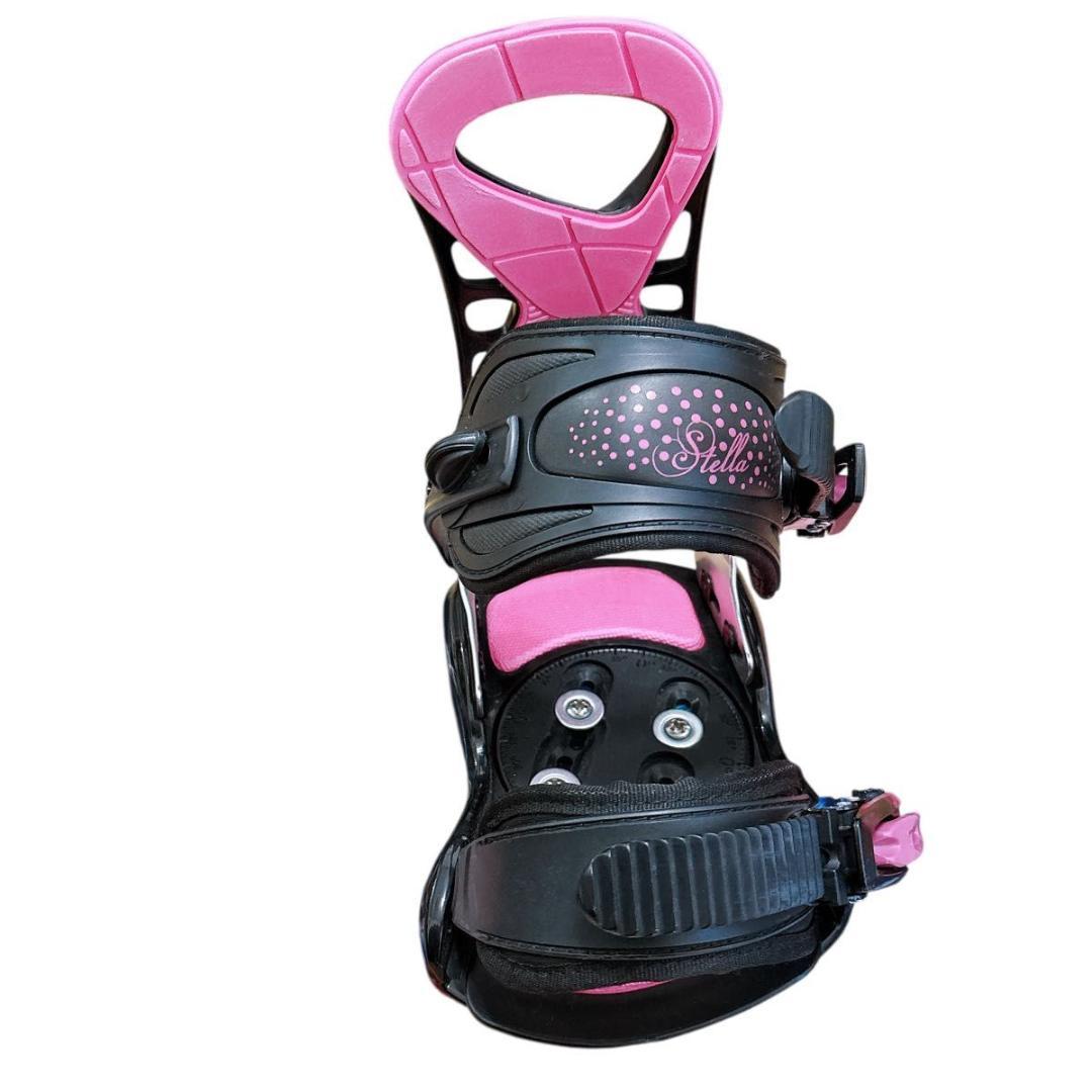 美品 STELLA  スノーボードセット 144cm レディース