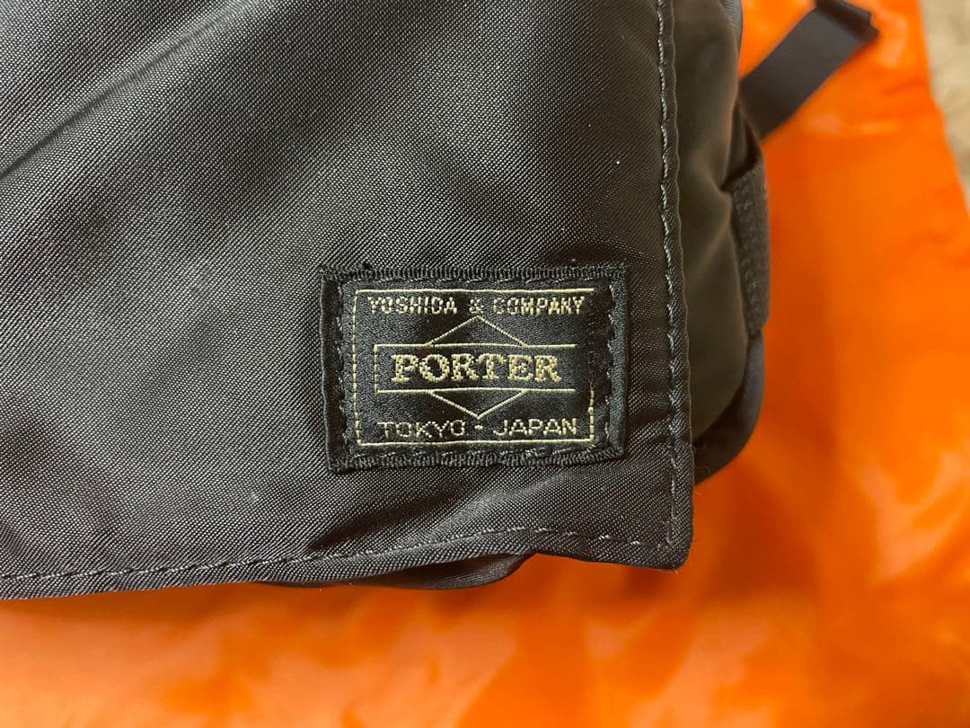 PORTER ポーター 吉田カバン タンカー　ウエストバック 黒