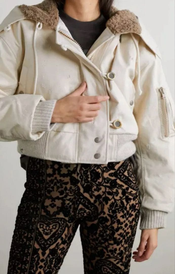 AcneStudios アクネ コットンキャンバスボンバージャケット アウター