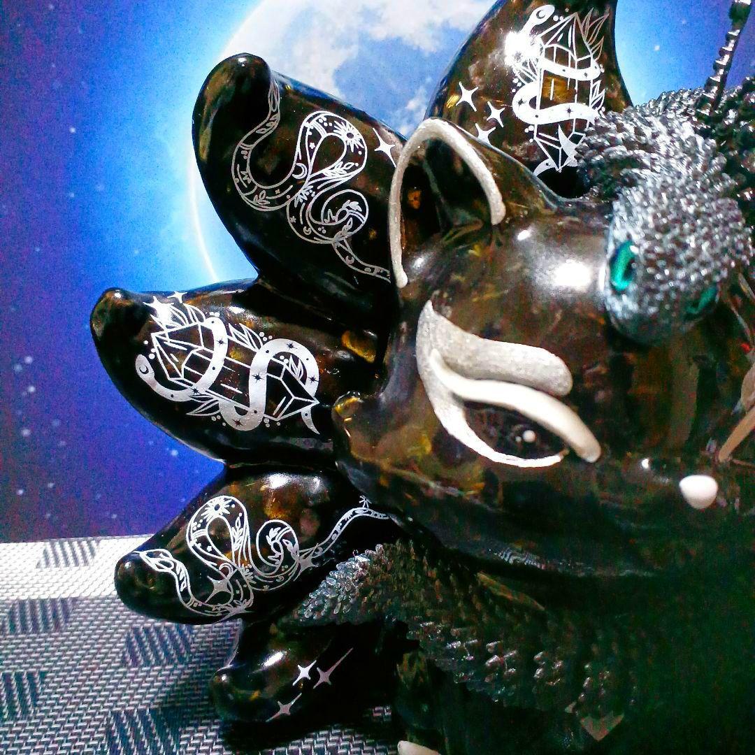 九尾の狐 BIG（ビッグ）蛇✨⭐️オルゴナイト⭐️✨・金運・仕事運・財運