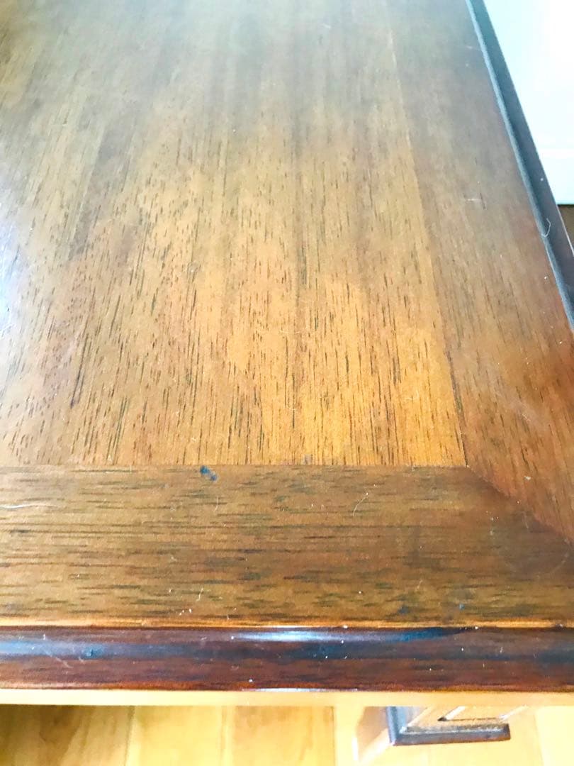 マルニ木工 木製サイドテーブル 引き出し付き