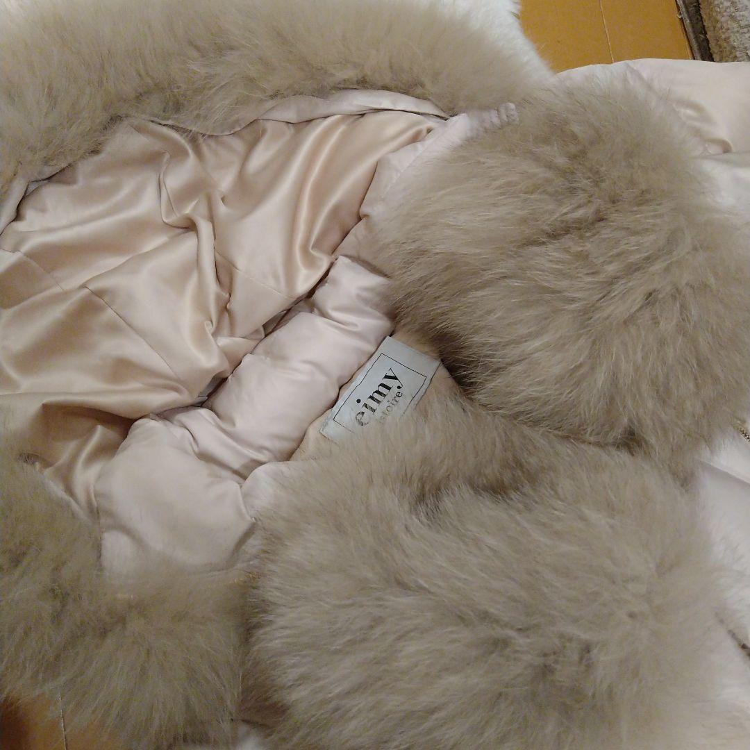 EIMY DOWN DRESS 2019 ダウンドレス ピンクベージュ Sサイズ