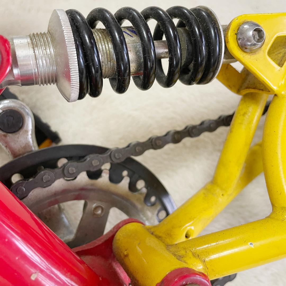 【OSA】サスペンション付き 豆チャリ／ミニ自転車 極小サイズ レトロ