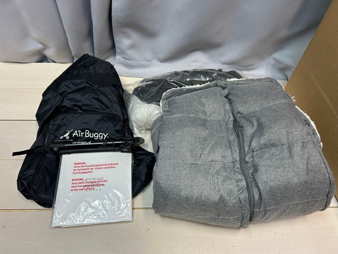 エアバギー　ココプレミア　フットマフ＆カバー付