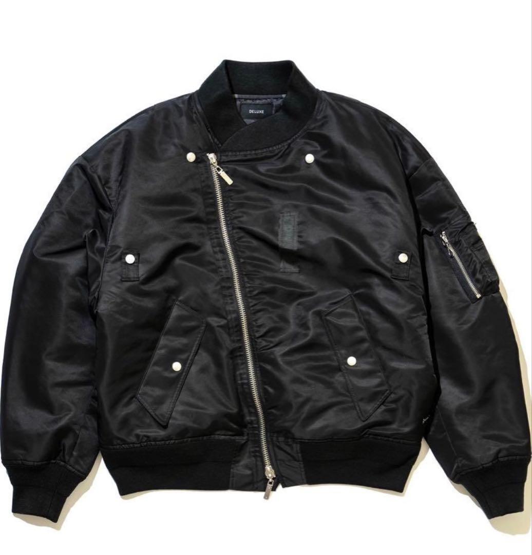 ジャケット・アウター DELUXE MA-D1 BLACK L