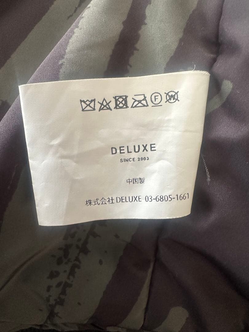 ジャケット・アウター DELUXE MA-D1 BLACK L