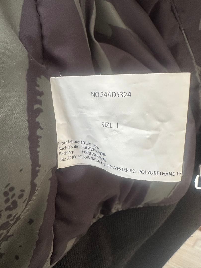 ジャケット・アウター DELUXE MA-D1 BLACK L