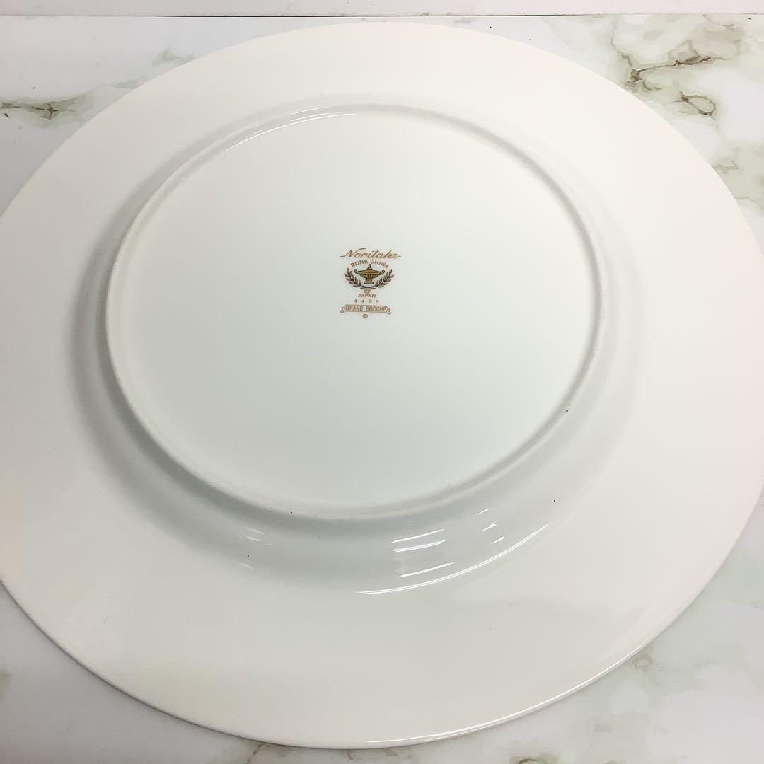 た*ん様 新品　ノリタケ　Noritake グランブロシェ 4枚　27.5 プレ