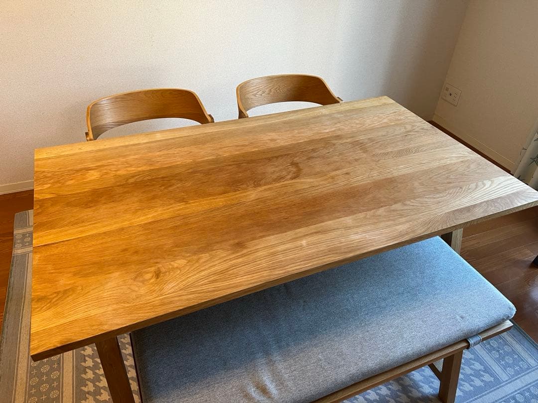 unico ELEMT(エレムト) ダイニングテーブル ナチュラル