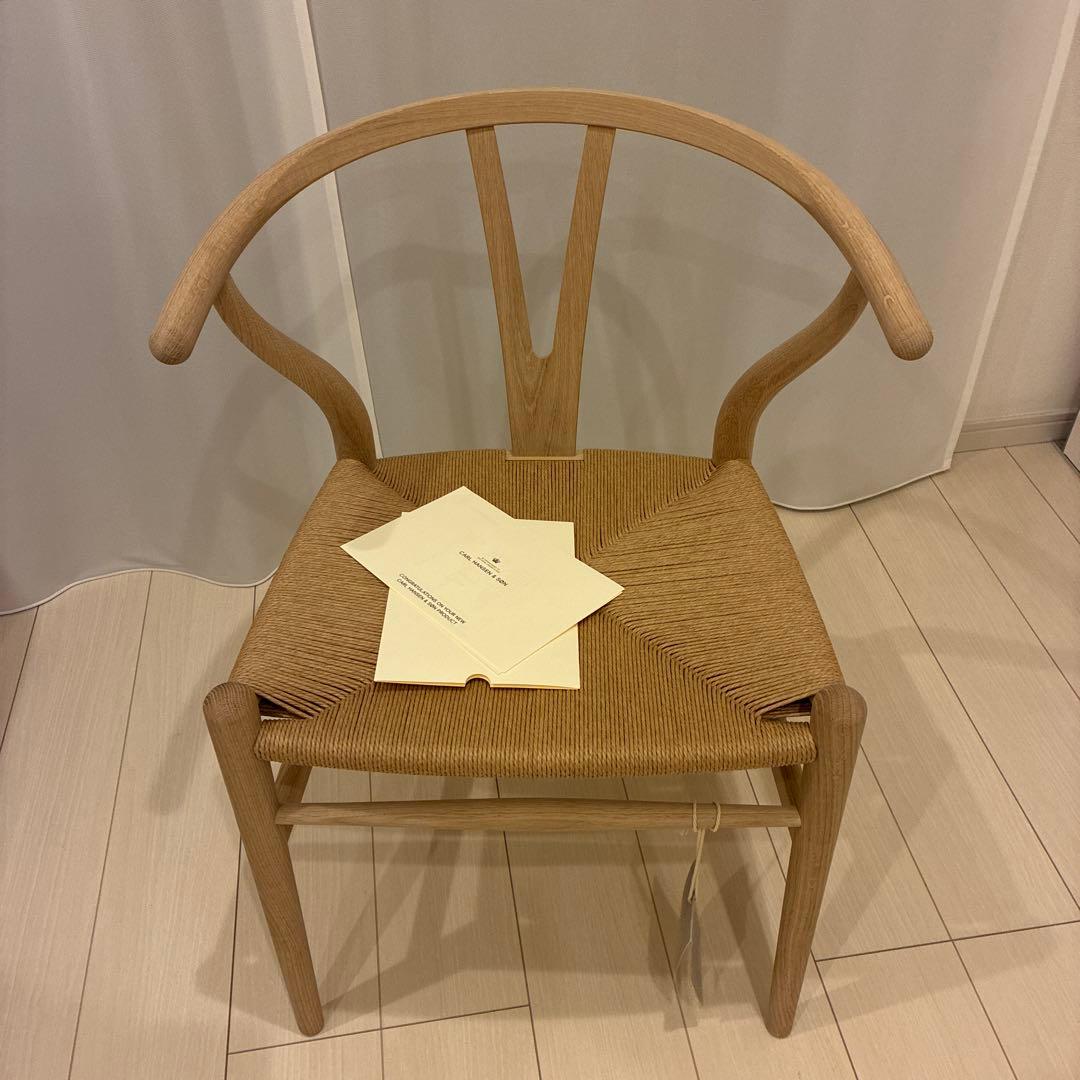 【正規品】カールハンセン＆サン CH24 Yチェア オーク材×ソープ仕上げ