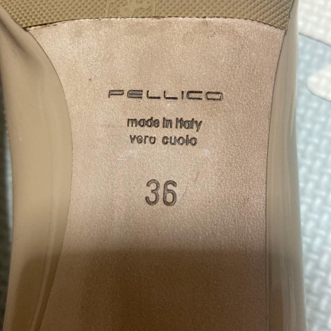 PELLICO ペリーコ 36 アネッリ ポインテッドトゥ パンプス エナメル