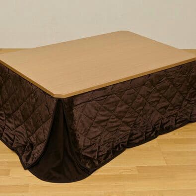 継脚 リビングコタツ 長方形 120×80 ＆ 掛け布団セッ トA