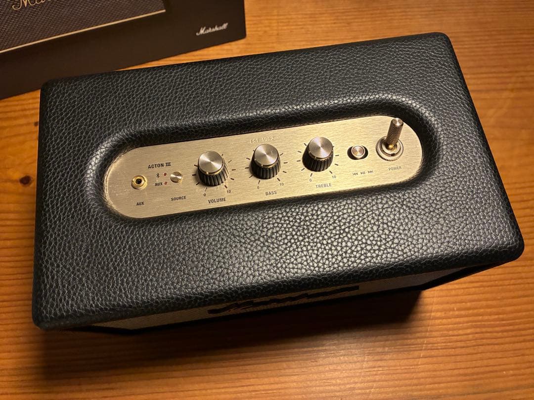 Marshall Acton III ワイヤレススピーカー ブラック 国内正規品