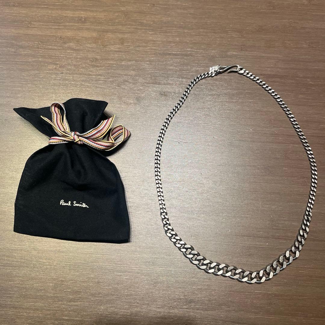 Paul Smith ポール・スミス フラットリンクチェーン ネックレス