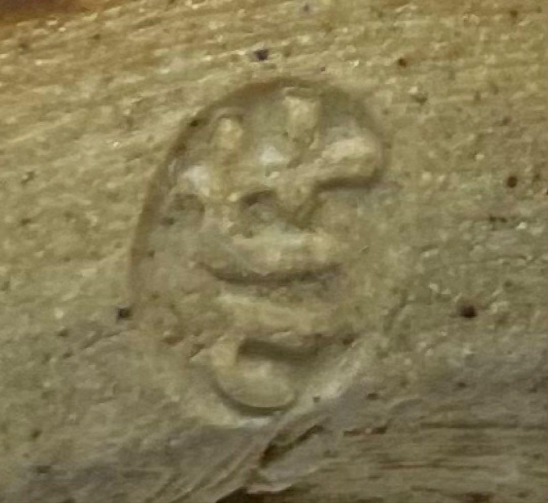 膳所焼　淡海ぜぜ　陽炎園　肩衝茶入 茶道具　仕覆　共箱(四方桟盛蓋) 　V11