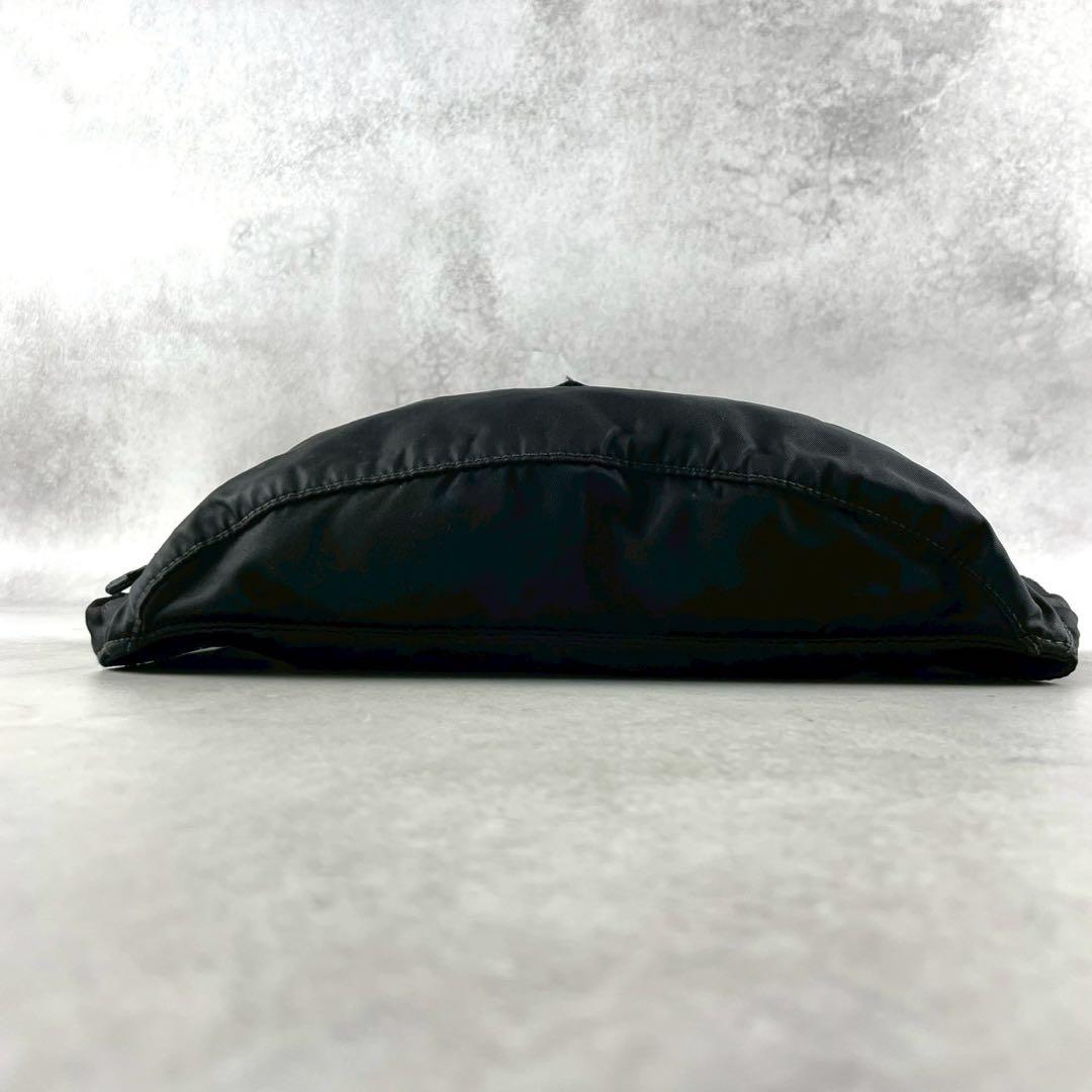 プラダ ボディバッグ ウエストバッグ テスート ナイロン ロゴ ブラック