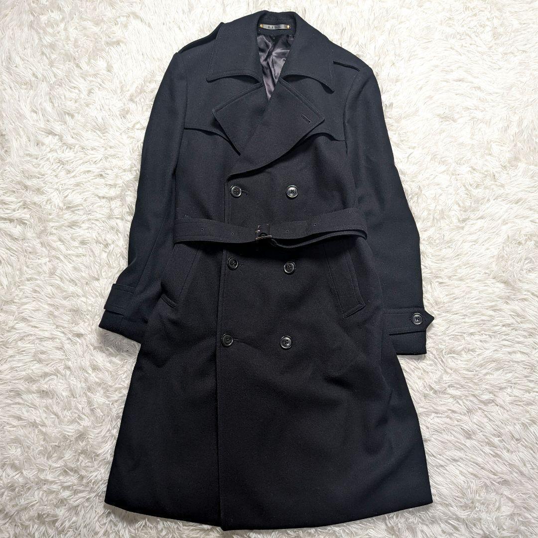 現行 極美品 Paul Smith トレンチ コート メインライン フェザー