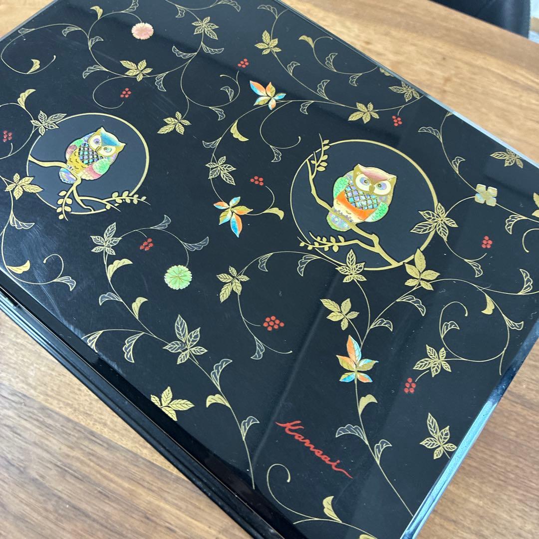 【山中漆器 ミタニ】ジュエリーボックス　山本寛斎　オルゴール