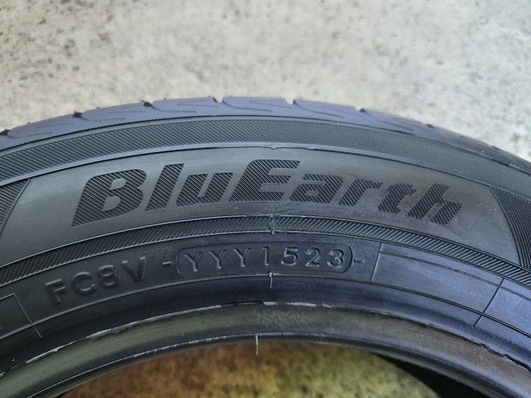 送料込☆2023年製 ヨコハマ タイヤ 155/65R14日本製☆2本