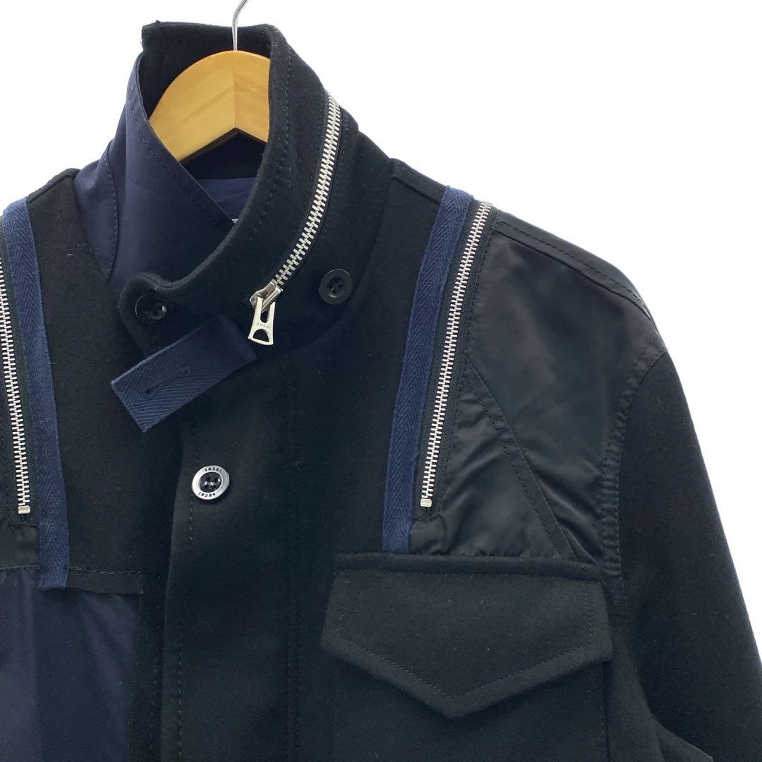 【sacai】 再構築ジャケット 18aw サイズ2