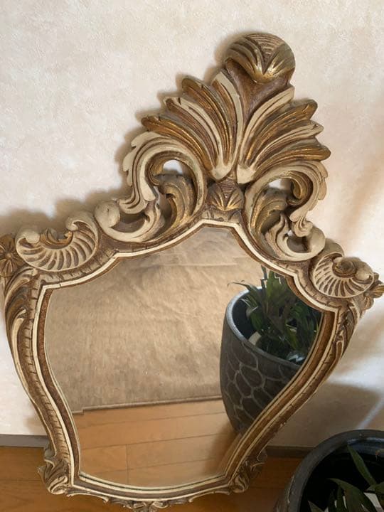 お値段交渉歓迎♪フランスアンティークの鏡