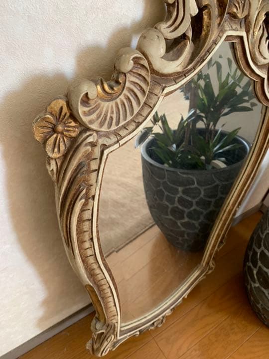 お値段交渉歓迎♪フランスアンティークの鏡