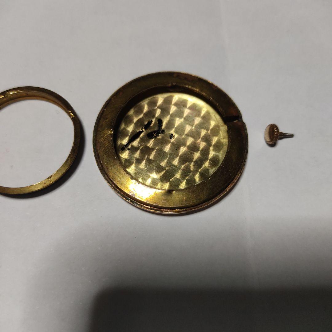 CYMA。シーマ。時計。18K、0.750。ジャンク品。スクラップ品。壊れ品。