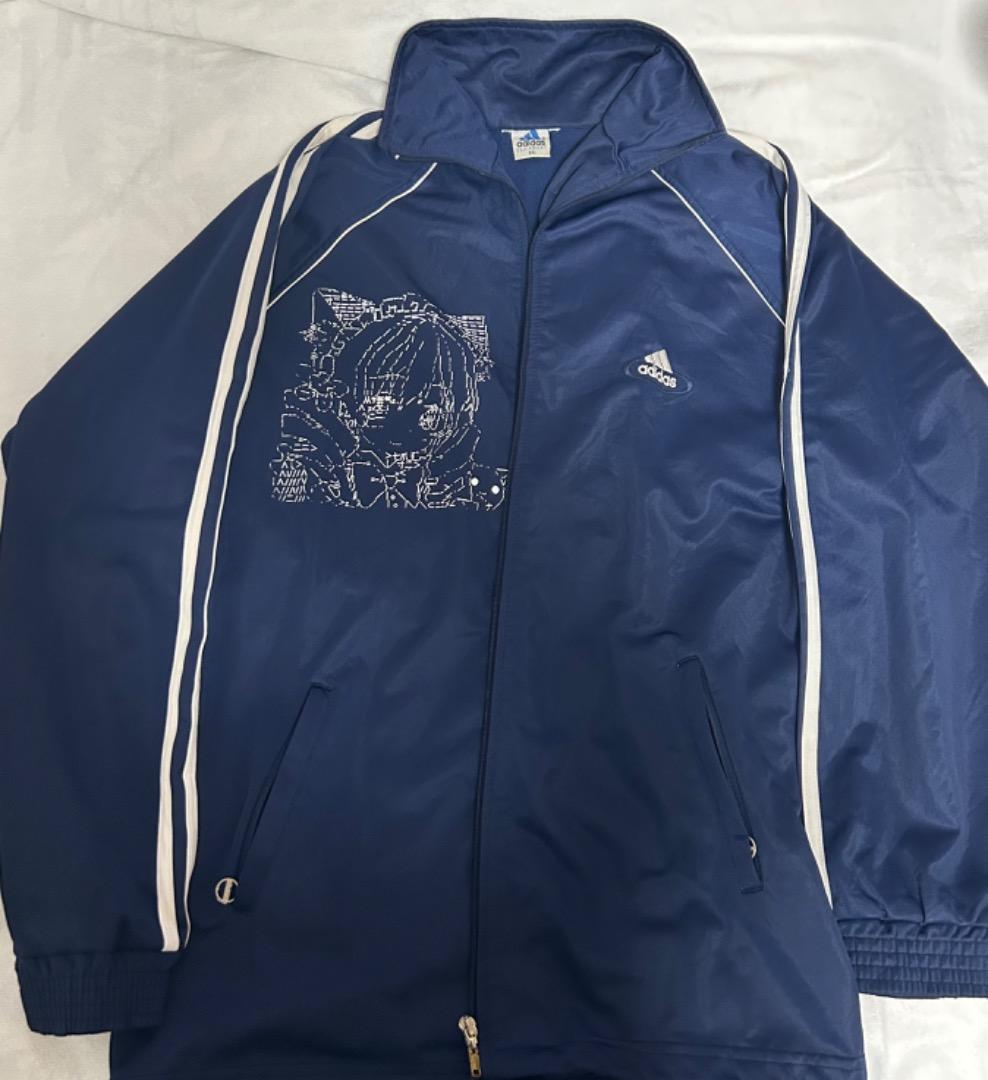 ほんわかぱっぱ　ホンワカパッパ　アスキーアート　ジャージ　adidas