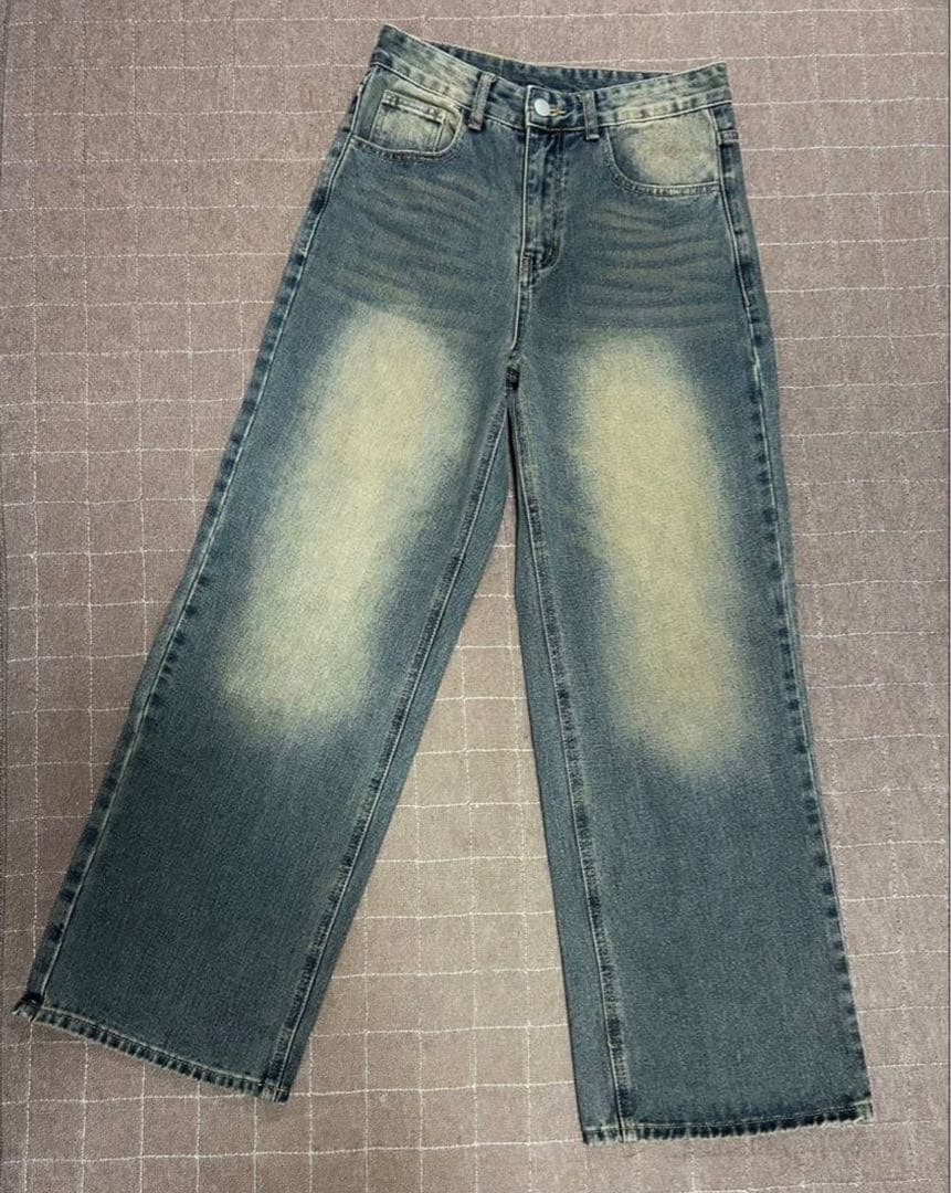 地底人 オンライン ウォッシュドバギーパンツ 未使用 美品 BJHG 希少XS