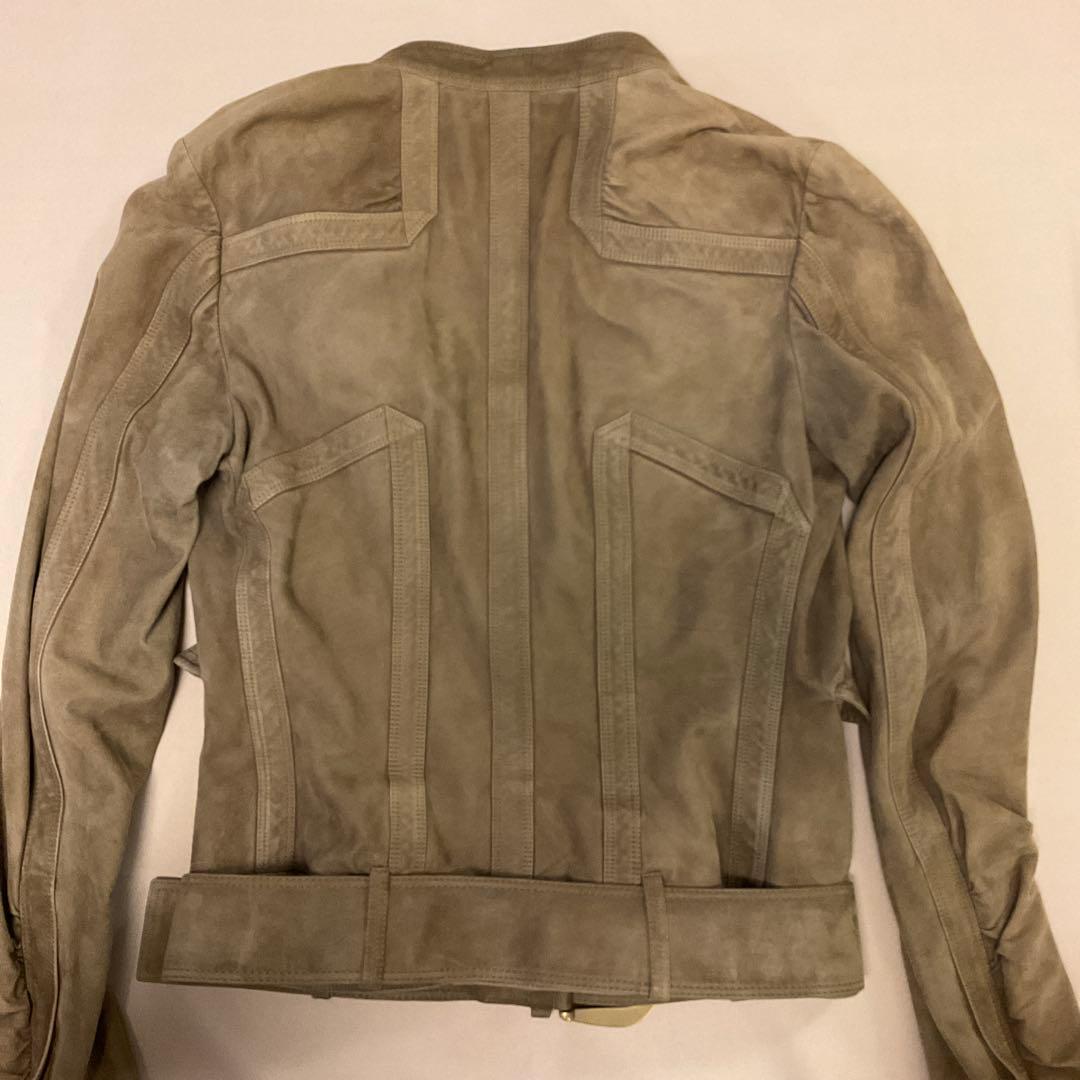 GUCCI スウェード　ライダース風ジャケット