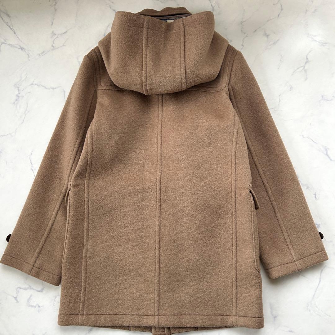 美品 バーバリー ダッフルコート メガチェック ノバチェック ベージュ